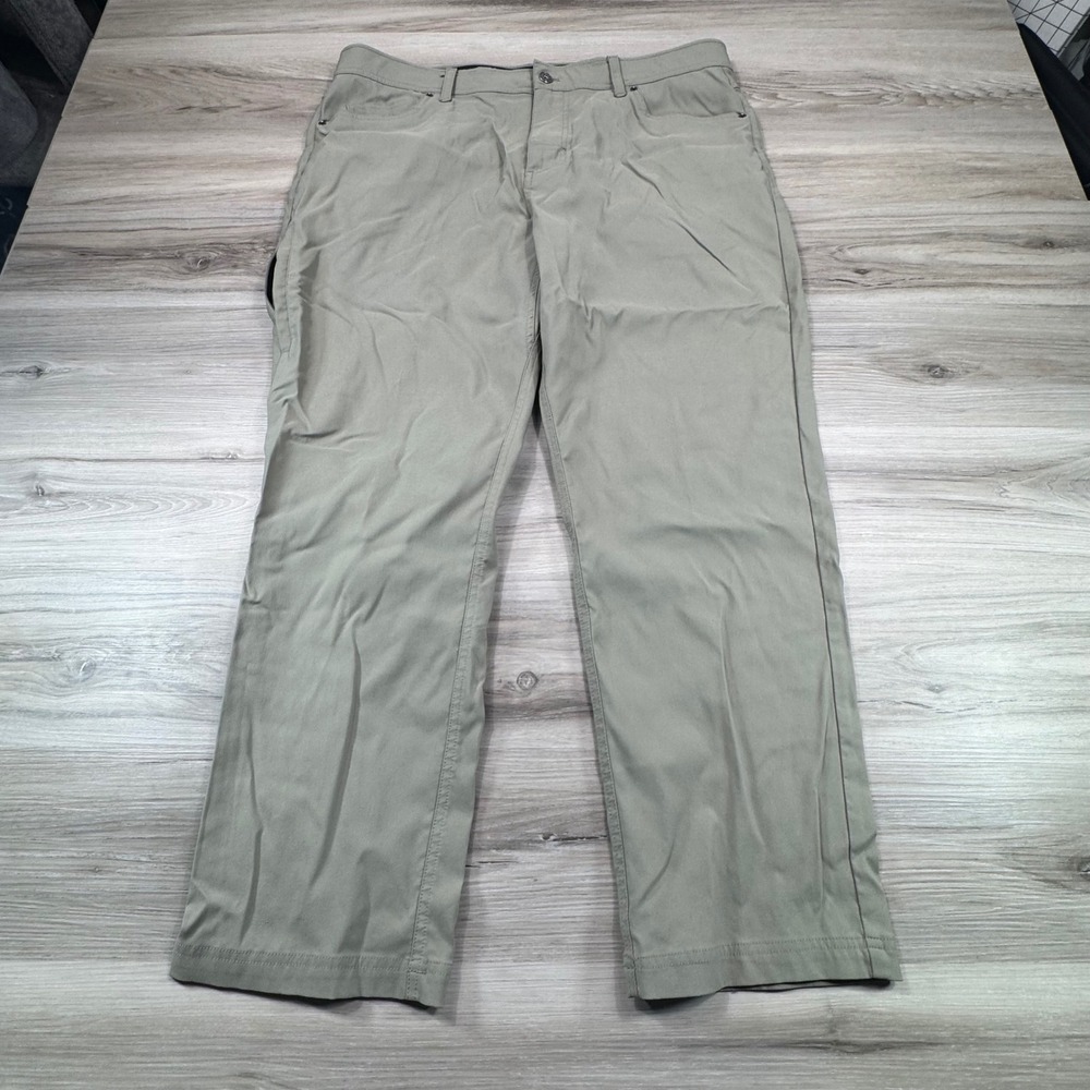 GERRY‎ Men's Khaki Utility Stretch Pants Size 38x29 Outdoor Hiking Casual